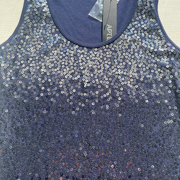 Apt 9 sequined tank size L - Picture 7 of 7